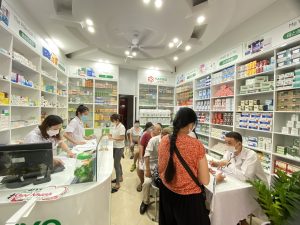 Sự kiện khai trương Nhà thuốc Mariko 2T thu hút nhiều khách hàng tham gia trải nghiệm